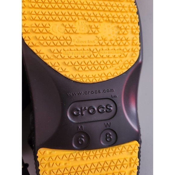 New Crocs Batman Adjustable SR Clog US- M6/W8 Unisex Black - Picture 8 of 12